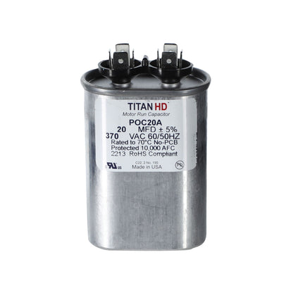 20MFD, 370V,Ovl Run Capacitor