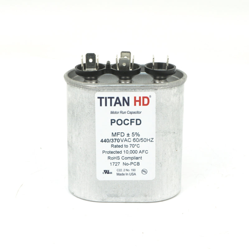 TITAN HD 30+3MFD, 370V, OVAL