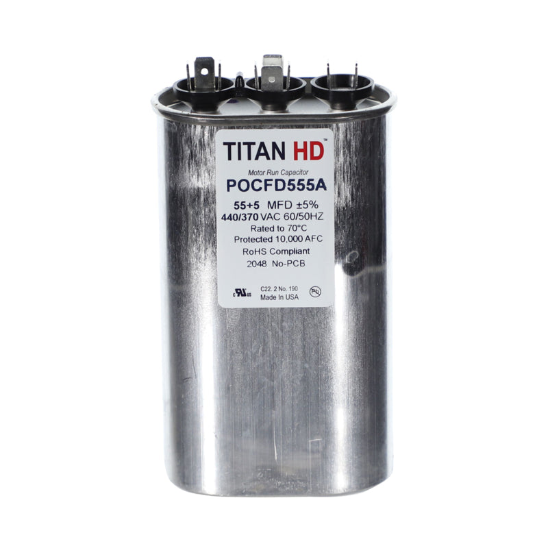 TITAN HD 55+5MFD, 440/370V,Ovl