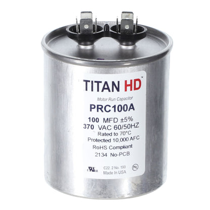 TITAN HD 100MFD, 370V, ROUND