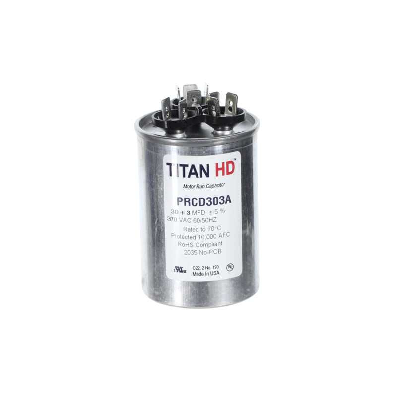 TITAN HD 30+3MFD, 370V, ROUND