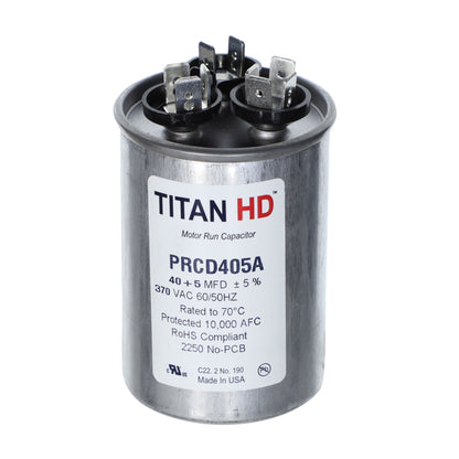 TITAN HD 40+5MFD, 370V, ROUND