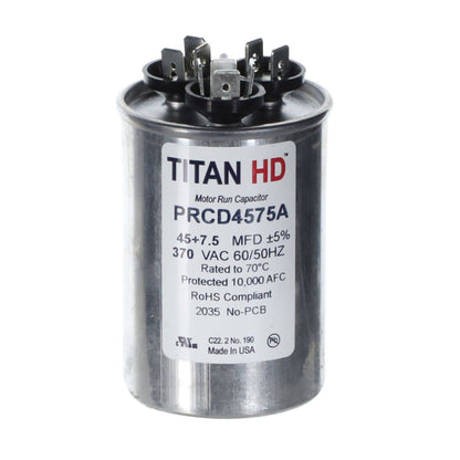 TITAN HD 45+7.5MFD, 370V,Rnd