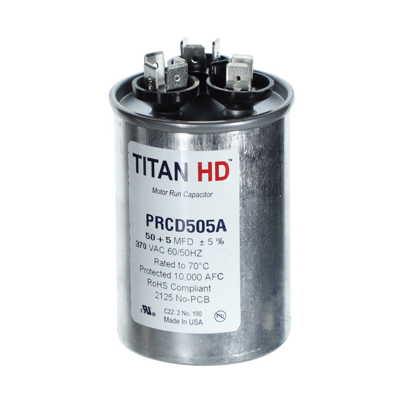 TITAN HD 50+5MFD, 370V, ROUND