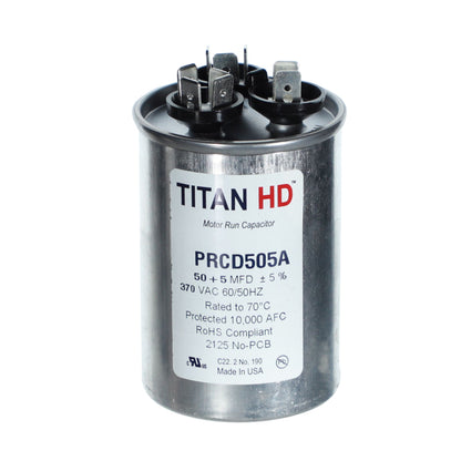 TITAN HD 50+5MFD, 370V, ROUND