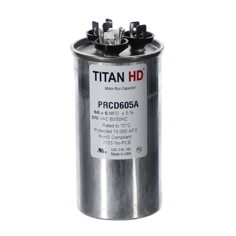 TITAN HD 60+5MFD, 370V, ROUND