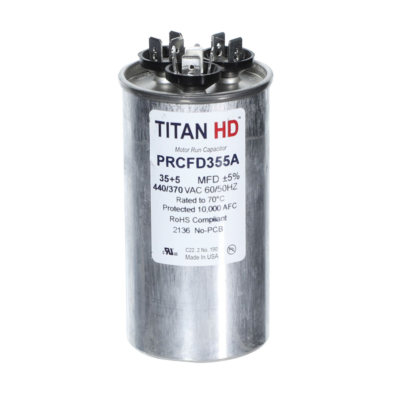 TITAN HD 35+5MFD, 440/370V,Rnd