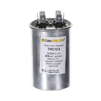 12.5 MFD 370V Round Capacitor